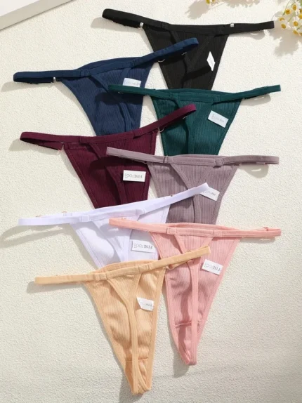 5 pieces of women's underwear G-string Panty