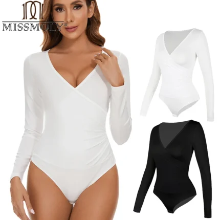 Women's Sexy One-Piece Body Shaper Full Bodysuit