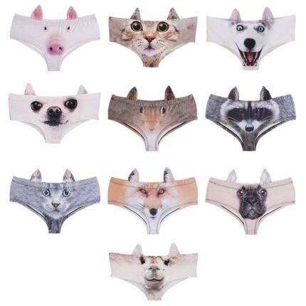 3D Animal Panties With Ears